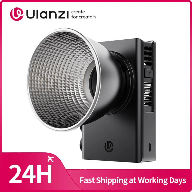 100W COB LED Video Light Bi-Color 2700-6500K Studio Lighting Tidesmit