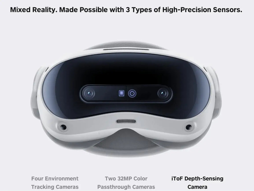 Pico 4 Ultra VR Headset 256GB - Professional Mixed Reality System Tidesmit