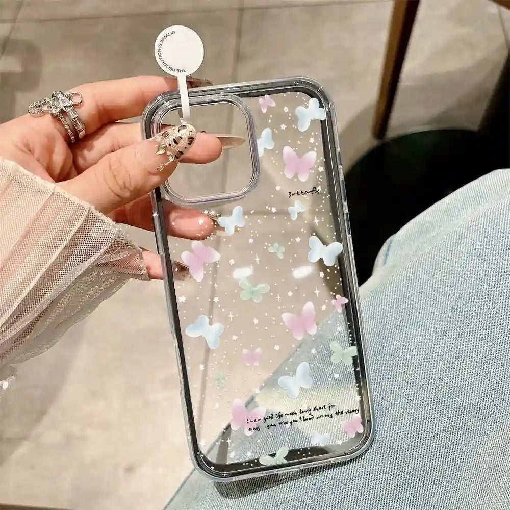 Floral iPhone 15 Pro Case - Slim Shock-Absorbing Cover with Drop Protection 1NG91 Tidesmit