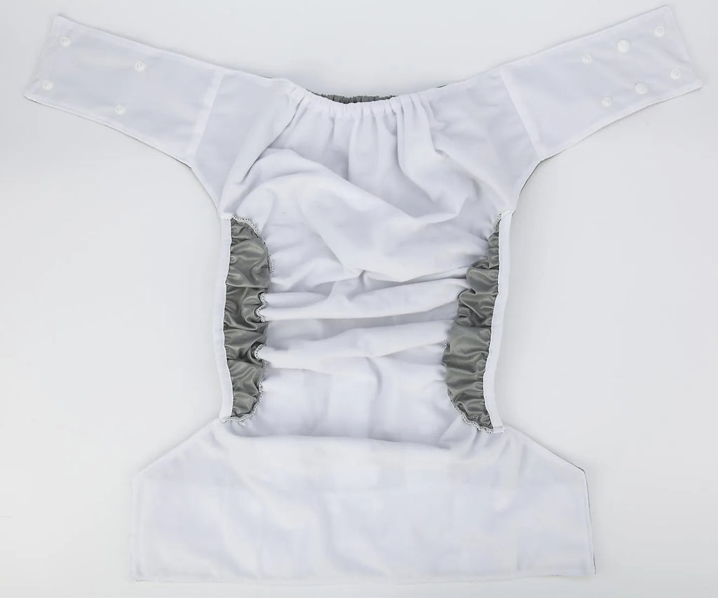[Sigzagor]1 Teen Adult Cloth Diaper Nappy Pocket Incontinence Waterproof Reusable Leg Gussets Insert ABDL Age Play Costumes