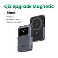Magnetic Wireless Power Bank 10000mAh PD Fast Charger for iPhone Qi2 20W15W BK Tidesmit