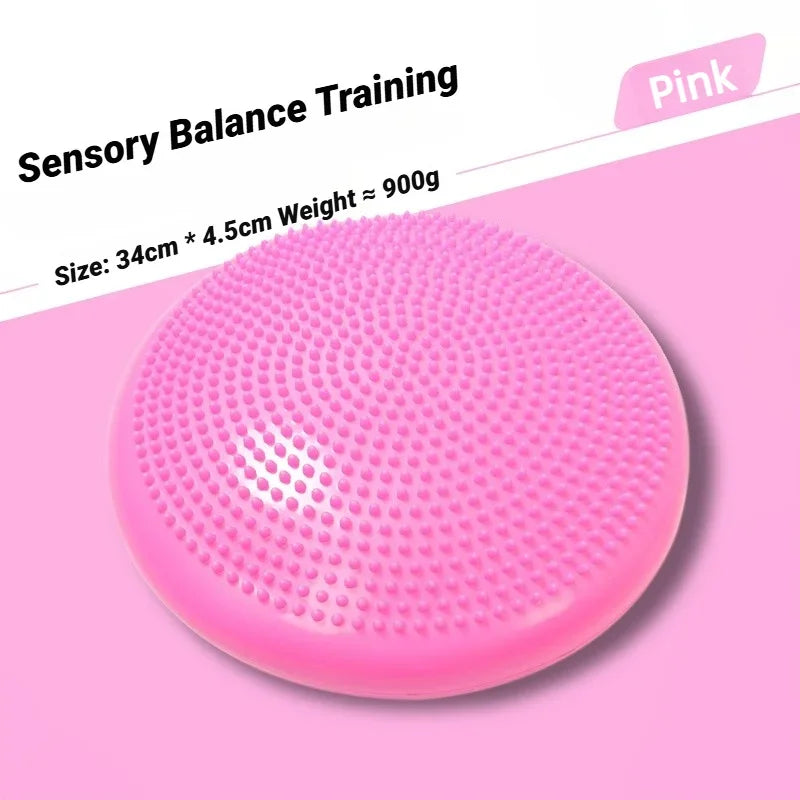 Inflatable Balance Cushion Thickened Explosion-Proof Soft For Yoga Massage Workout Pad Seat Ball