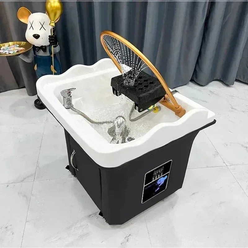 Portable Massage Chair with Shampoo Sink - Ergonomic Spa Station Massage Chairs Tidesmit