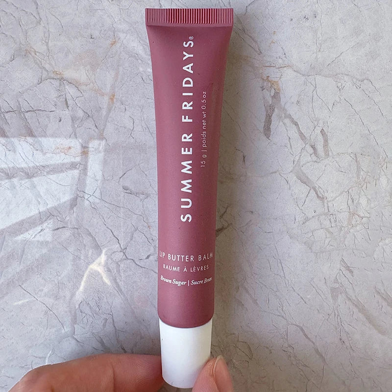 Tidesmit Summer Friday Vanilla Beige moisturizing lip gloss texture close-up for soft smooth hydrated lip makeup