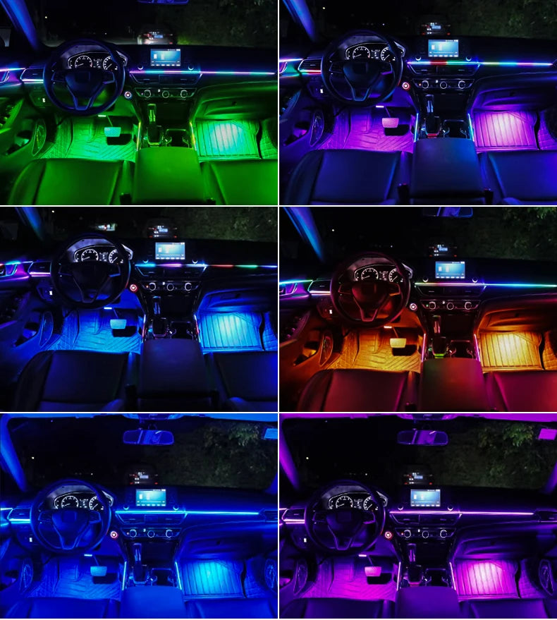 Car Ambient Lighting RGB LED Symphony Atmosphere Lamp by Tidesmit Tidesmit