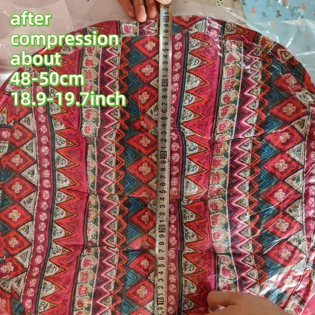 Round Floor Cushion Pillow Thickened Tatami Yoga Mat for Meditation Machine Washable Seat Cushion Office Sleeping Mat