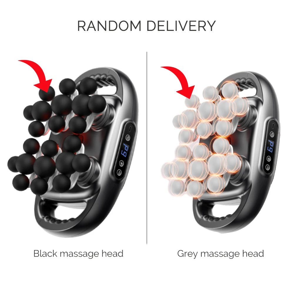 Fascia Gun 22 Head Deep Tissue Percussion Massager - Ergonomic Recovery Fascia Gun Tidesmit