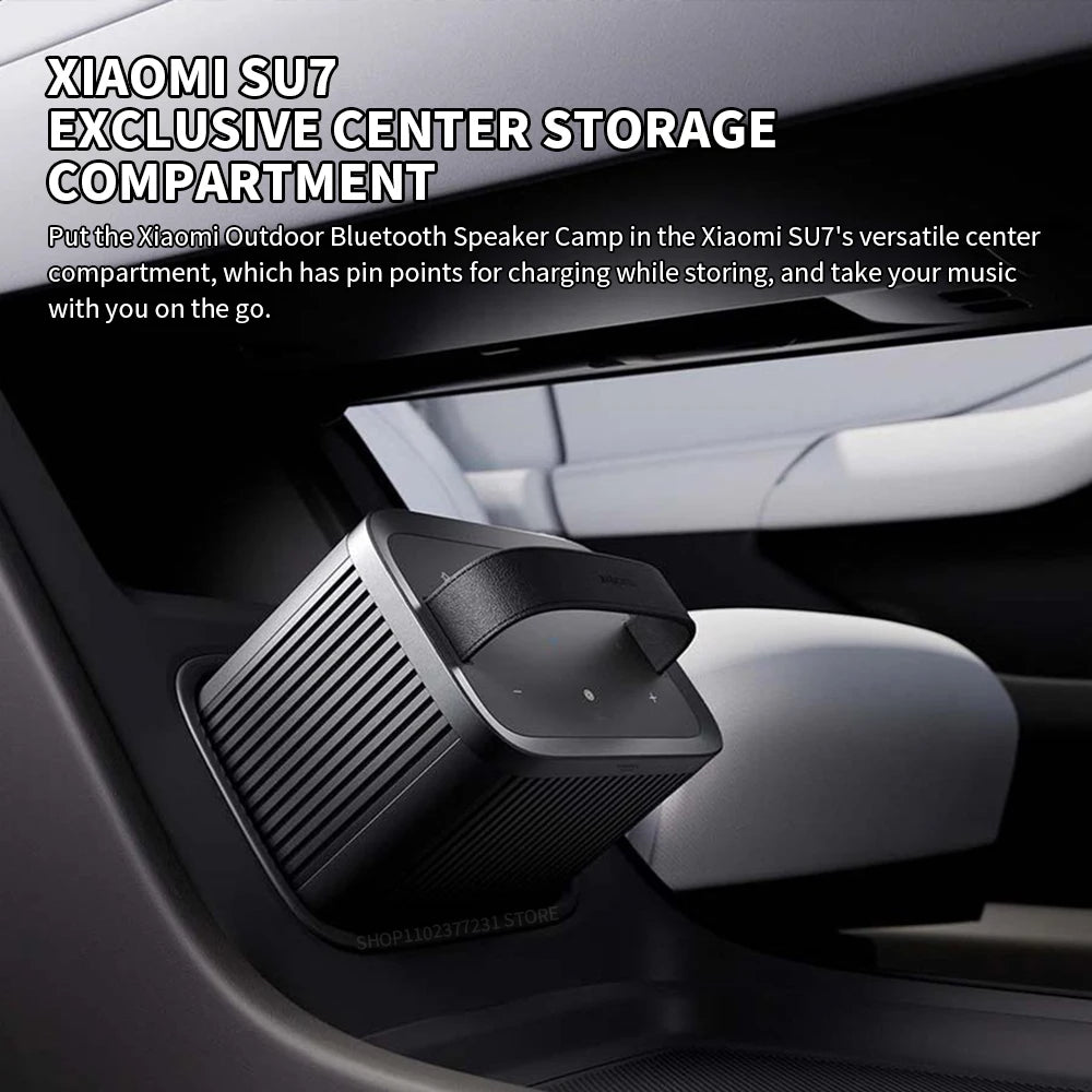 Xiaomi Outdoor Bluetooth Speaker Camp Six-Unit Flagship Acoustics, Co-Tuned with Harman, 14-Hour Long Battery Life