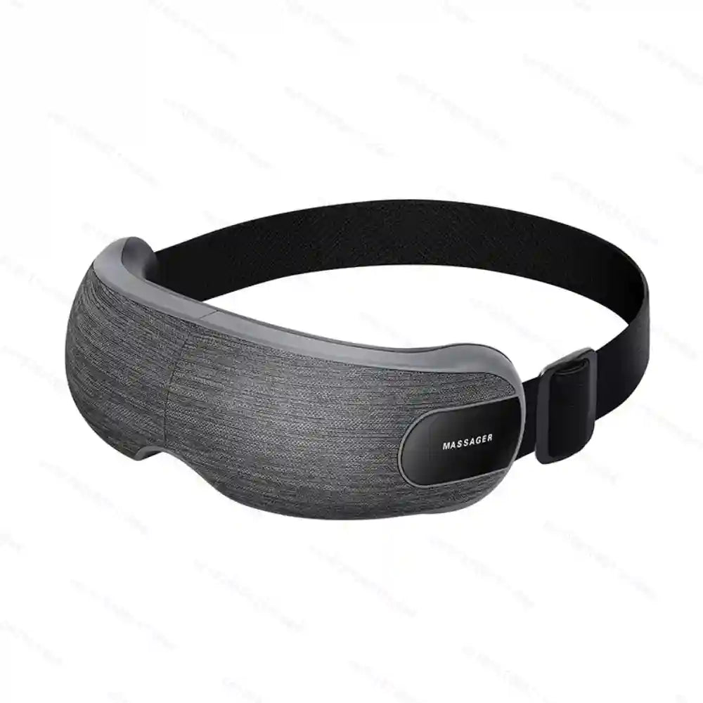 Smart Eye Massager with Heat and Air Compression - Black Eye Massage Instrument Black Tidesmit