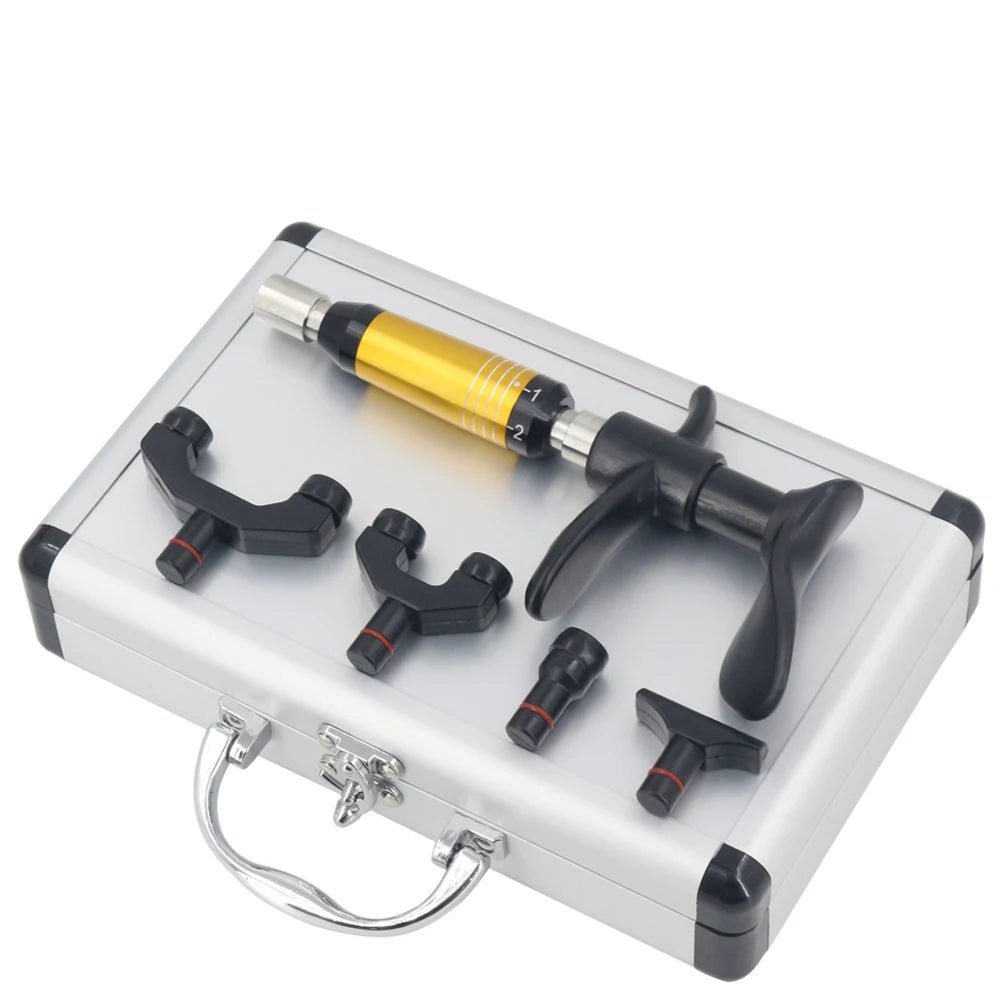 Chiropractic Adjusting Tool 300N: Manual Spinal Therapy Device Fascia Gun Tidesmit