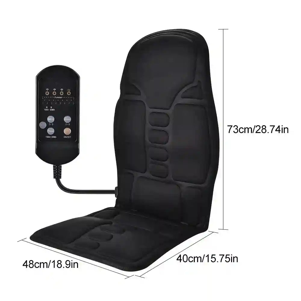 Electric Massager Cushion for Deep Tissue Muscle Relief with Heat Massage Roller Tidesmit