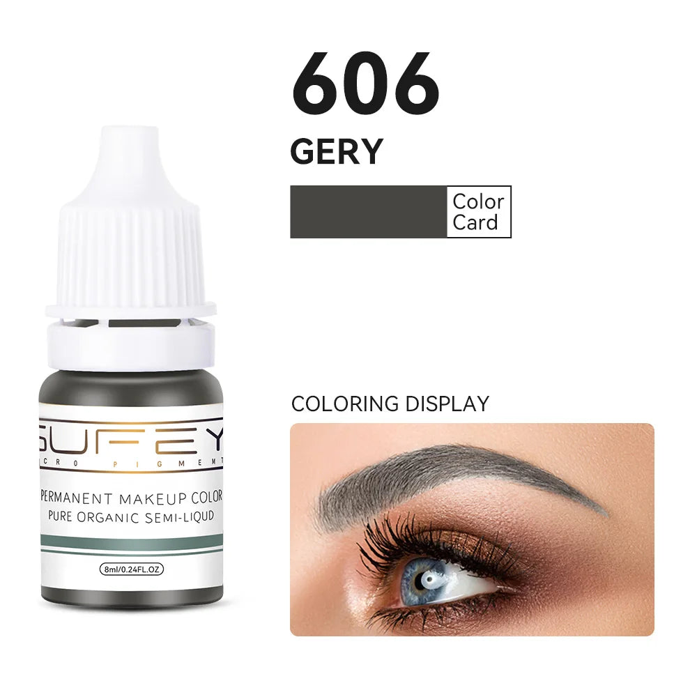 Microblading Pigment 8ml - Professional Permanent Makeup Brow Ink Permanent Makeup Machines Tidesmit