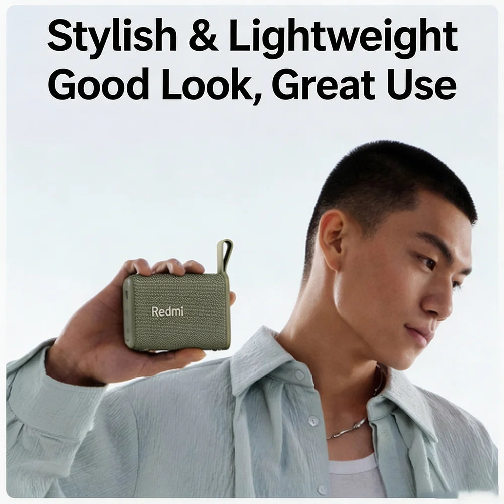 NEW Redmi Portable Bluetooth Speaker Outdoor IP67 Stereo Powerful Sound  Box BT5.3 RGB Dual Pairing TWS Connectivity Colorful