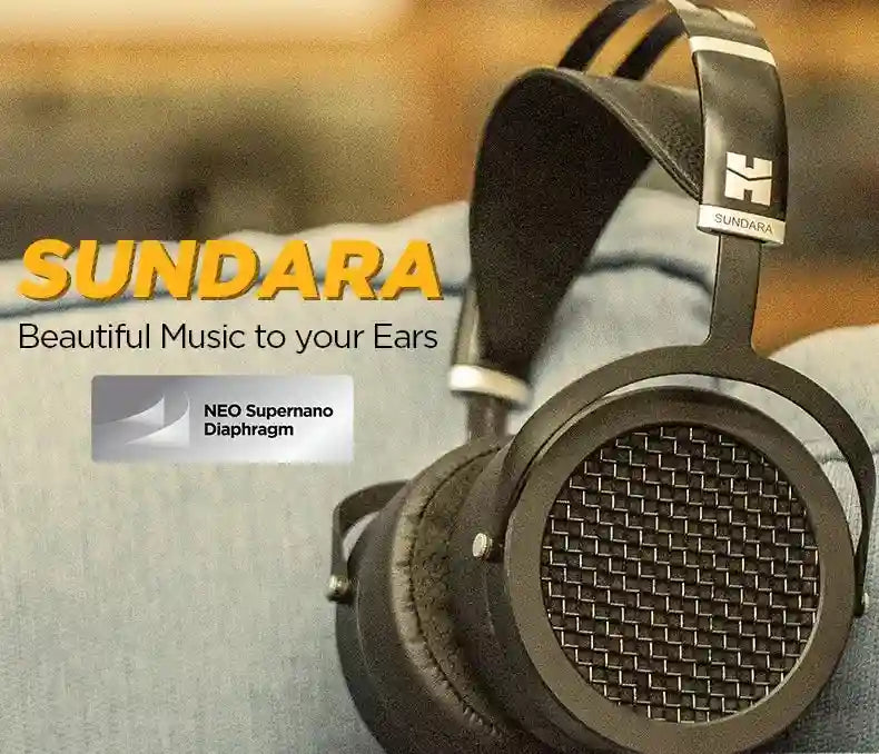 Hifiman Sundara Planar Magnetic Headphones - Open-Back Studio Monitor Tidesmit