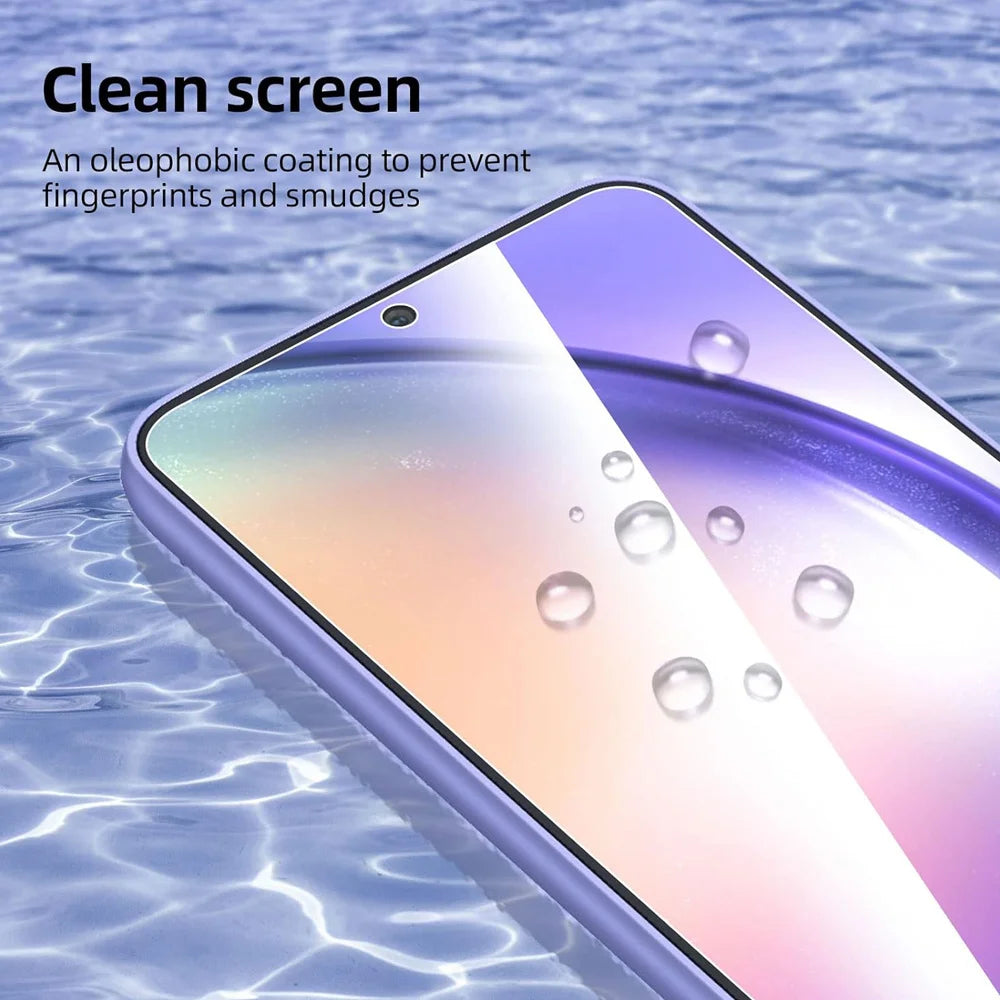 1~3PCS Tempered Glass For Samsung Galaxy A56 A55 A54 A53 A16 A26 A36 Screen Protector For Samsung A15 A25 A35 HD Front Film S23 S24 FE Phone Glass S21 S22 S23 S24 S25 Ultra Glass AE Tidesmit