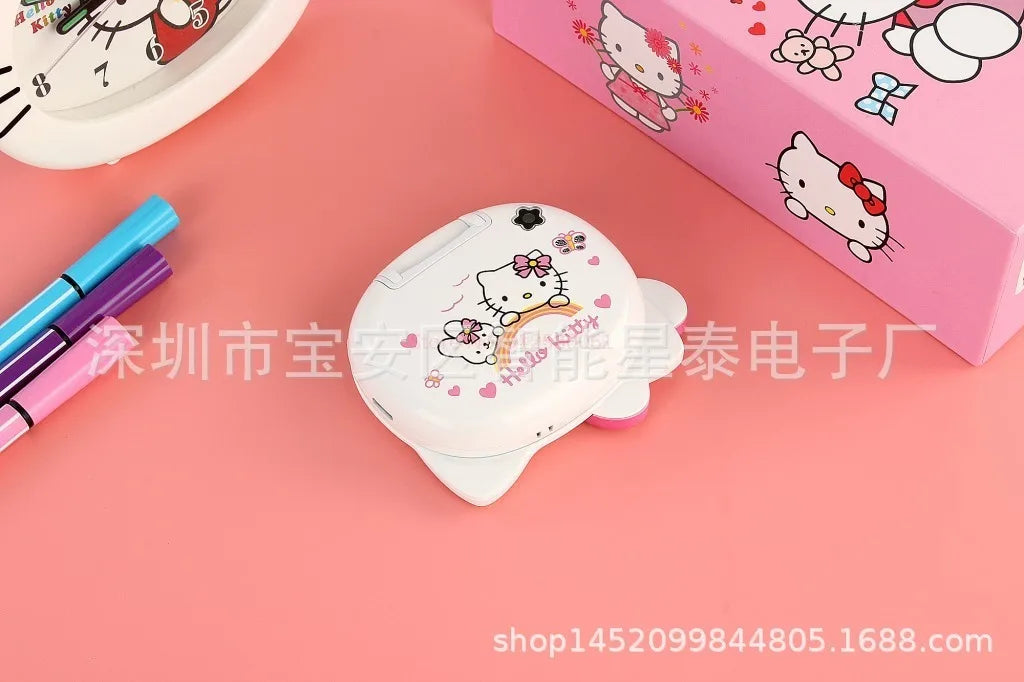 2024 Sanrio Hello Kitty Flip Phone Kawaii K688 Cartoon Taiml Cute Mini Phone Birthday Fashion Gift Toys Christmas For Anime Fans