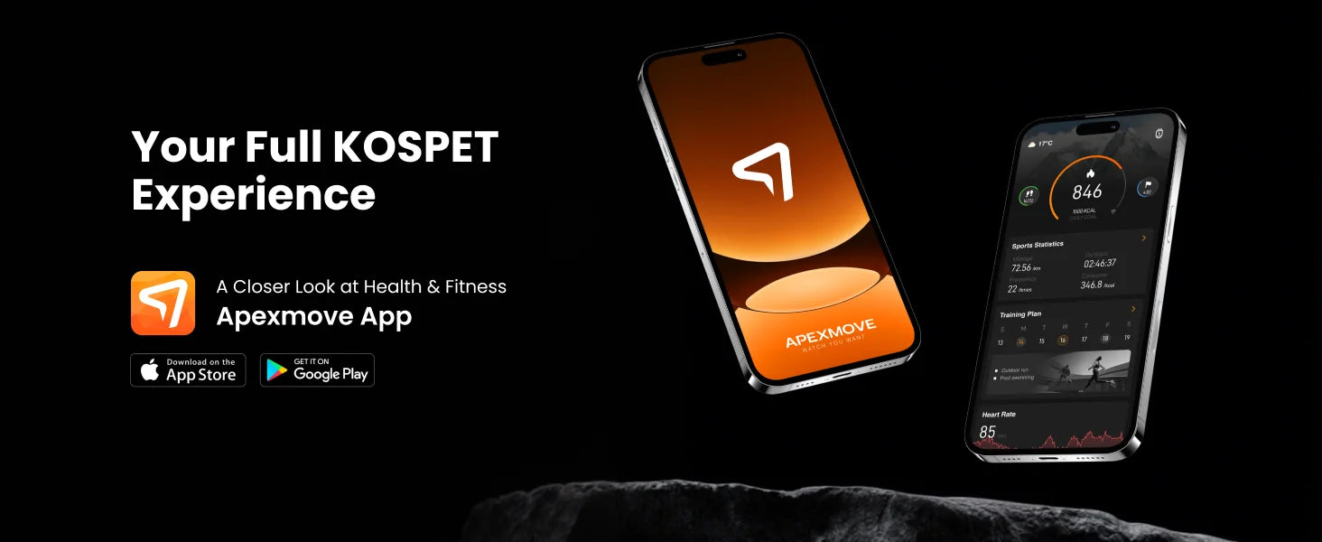 KOSPET TANK T4C Smart & Rugged Watch for Men Military-Grade Body with GPS Health Tracking & On-Wrist Flashlight 5ATM Waterproof