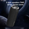 ZEALOT S51 10W Wireless Speakers, 1800mAh Battery, 10 Hours Playtime Loud Stereo, Booming Bass.
