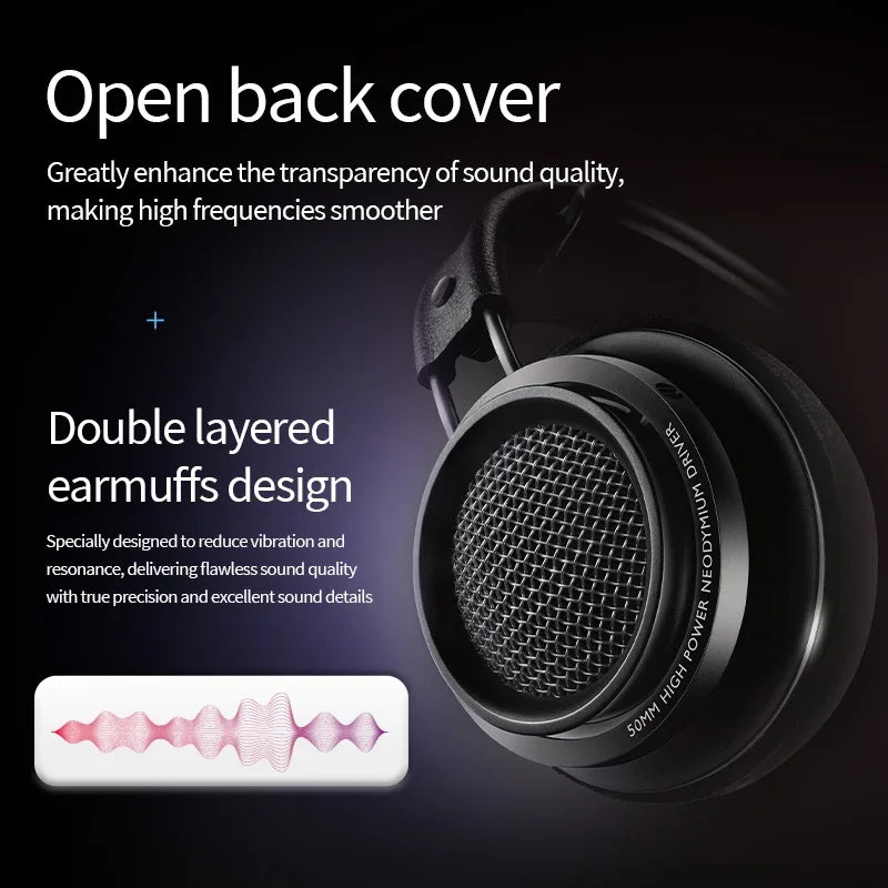 Philips Fidelio X2HR Open-Back HiFi Wired Over-Ear Headphones - Black Tidesmit