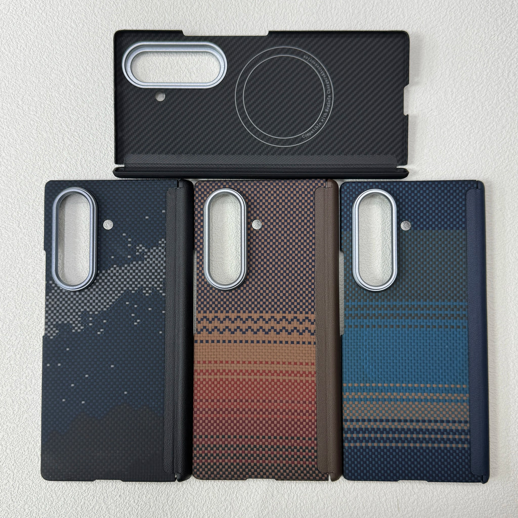 Samsung Galaxy Z Fold 7 Case: Slim Aramid Fiber Magnetic Cover Tidesmit
