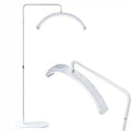 Half Moon LED Beauty Light for Lash and Nail | Adjustable 28 Inch Tidesmit Y9II White-do 25in Tidesmit