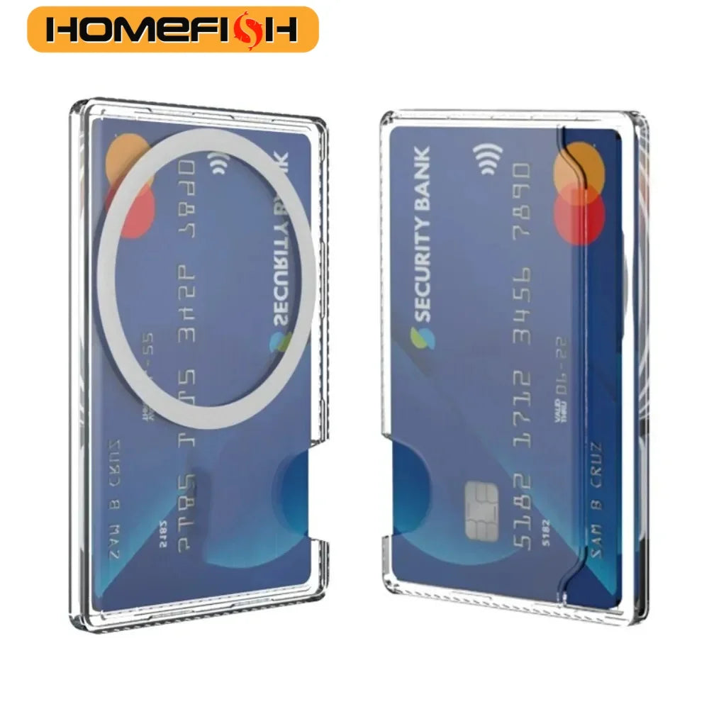 Magnetic Phone Card Holder Case - Slim Shock-Absorbing Cover Tidesmit