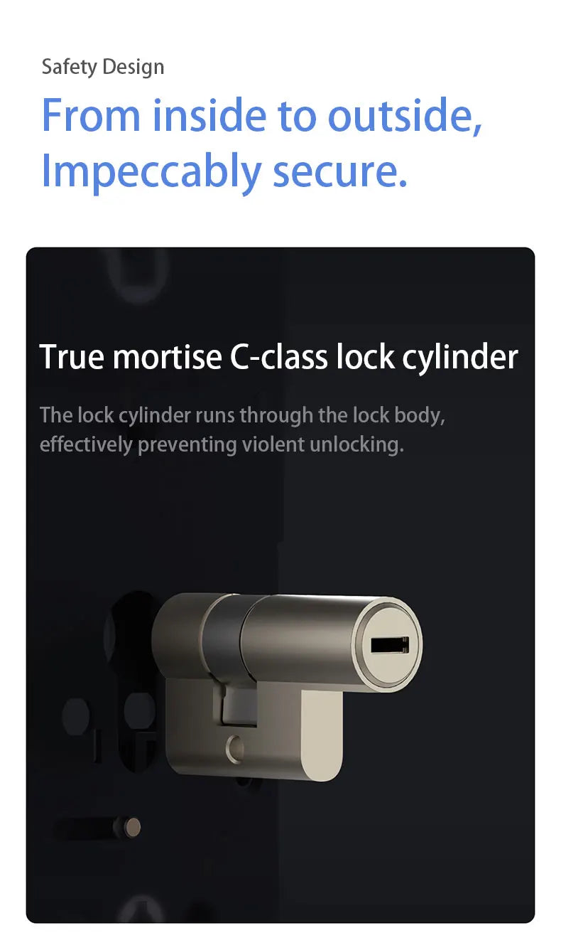New Aqara Smart Door Lock A100 Pro Zigbee Bluetooth 5.0 NFC Card Lock Bluetooth Smart Fingerprint Unlock Work with Apple Homekit