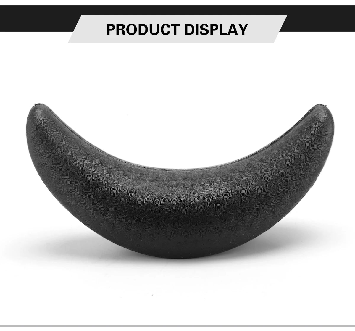 Silicone Shampoo Bowl Neck Rest Pillow - Ergonomic Salon Cushion Black Massage Chairs Tidesmit