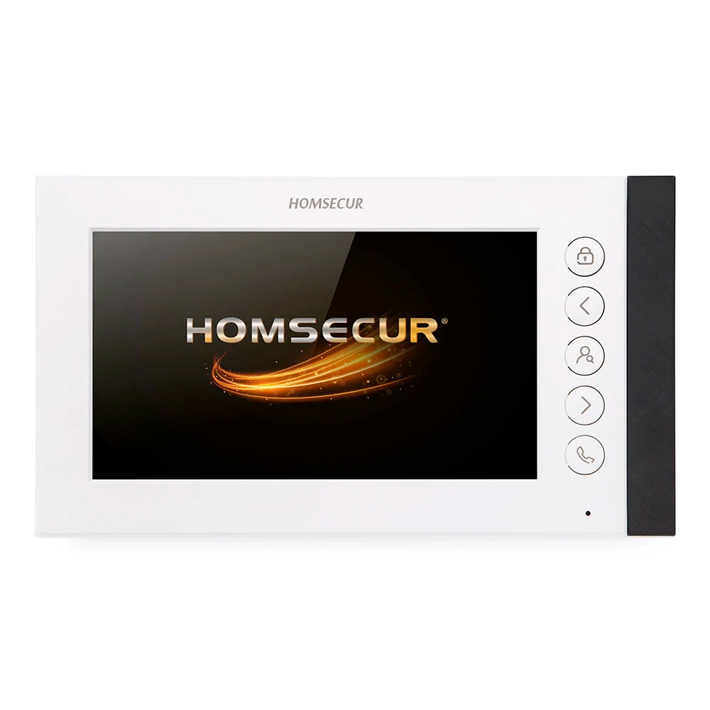 HOMSECUR Tuya App 7" WIFI Video Door Phone Intercom Doorbell Auto Recording For 3 Families