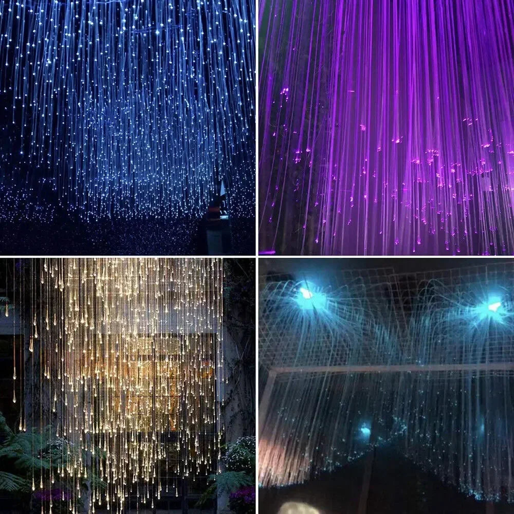 Fiber Optic Starry Sky Ceiling Lamp - RGB Music Control Ambient Light Tidesmit