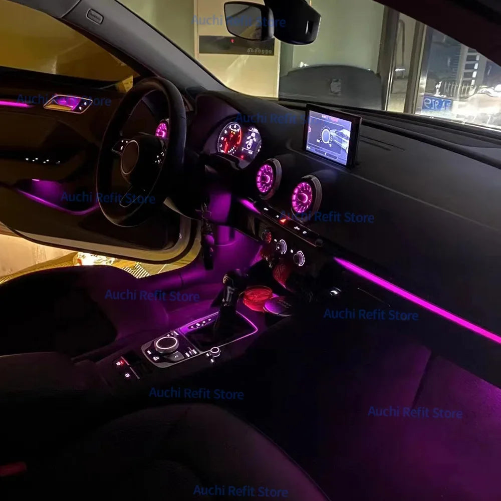 Ambient LED Interior Kit for Audi A3 S3 RS3 - 30-Color Custom Lighting Tidesmit