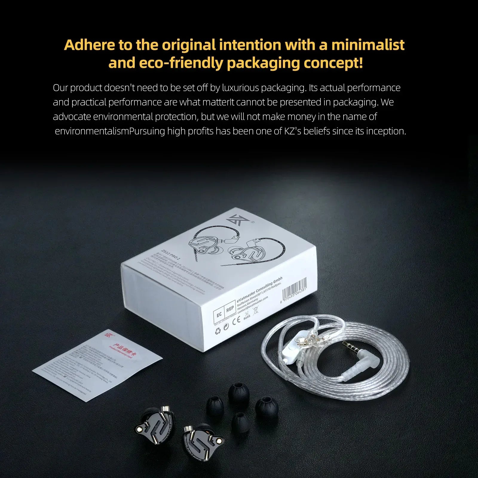 Wired Hybrid IEM Earphones HiFi Bass Gaming Audio | Tidesmit Tidesmit