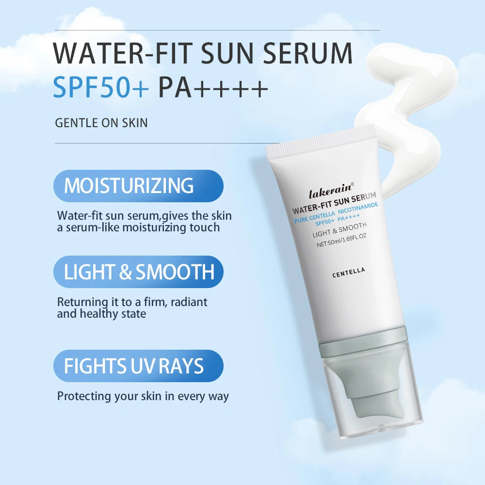 Tidesmit SPF 50+ moisturizing sun block and makeup primer lotion texture close-up for hydration and UV protection