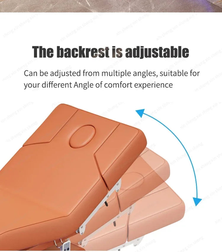 Electric Lifting Facial Beauty Bed - Adjustable Massage Chair Massage Chairs Tidesmit