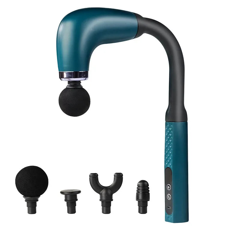 Back Massage Gun with Extended Handle for Targeted Deep Tissue Relief Back Massage Instrument Tidesmit