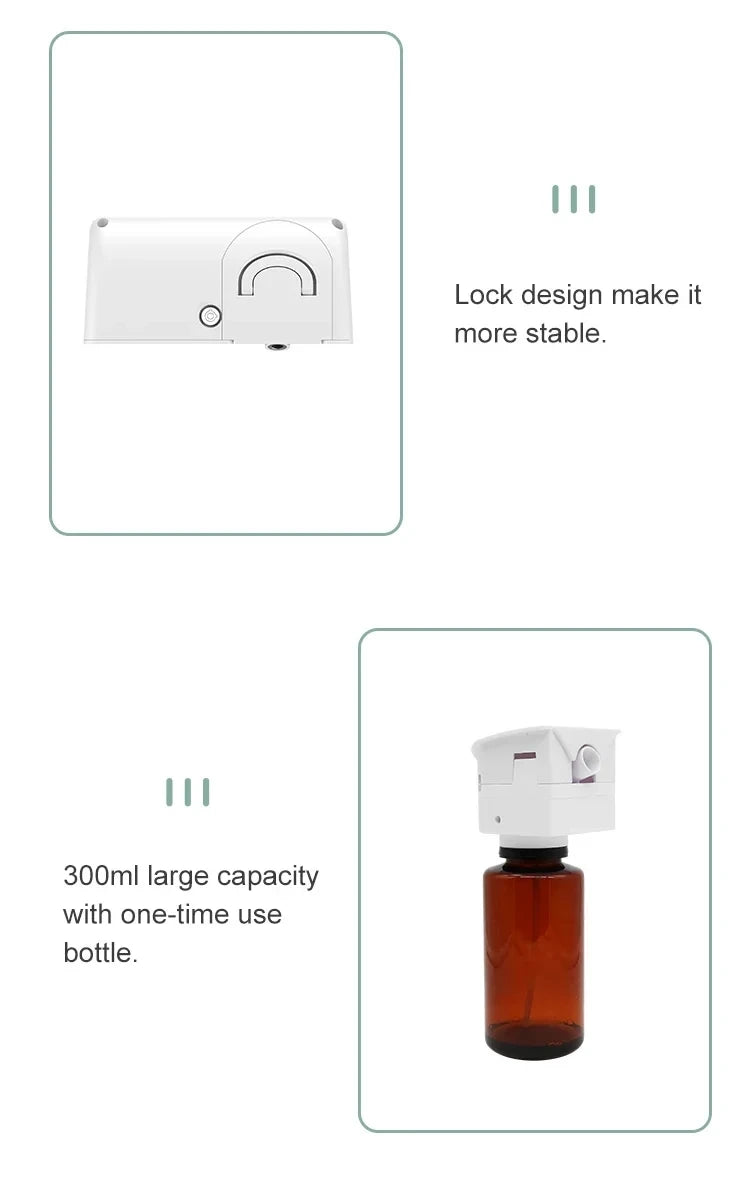 Waterless Fragrance Diffuser 300ml WIFI Control Flavoring Diffuser Timer Function Air Freshener Smell Distributor For Home Hotel