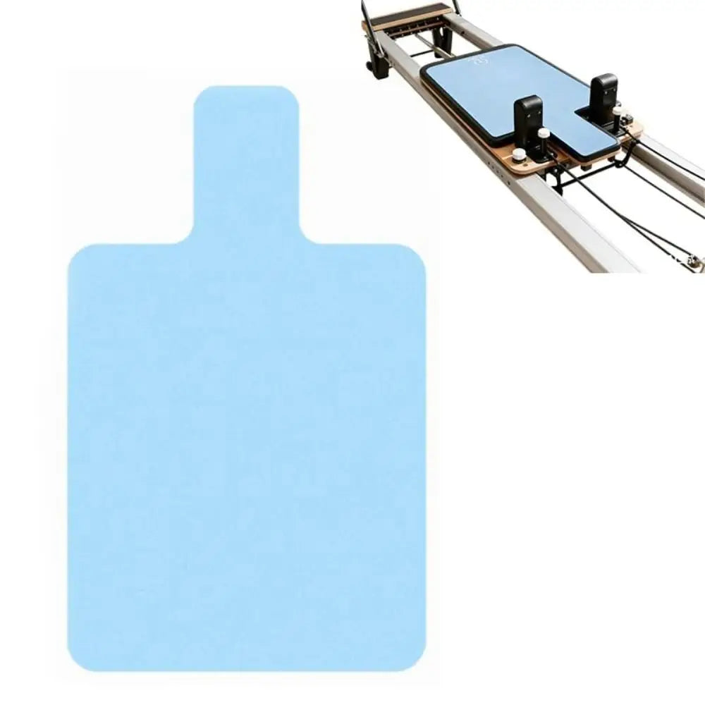 Portable Non-Slip Pilates Mats Fleece Absorbent Pilates Reformer Mat Ultra-Thin Exercise Mat Pilates Training