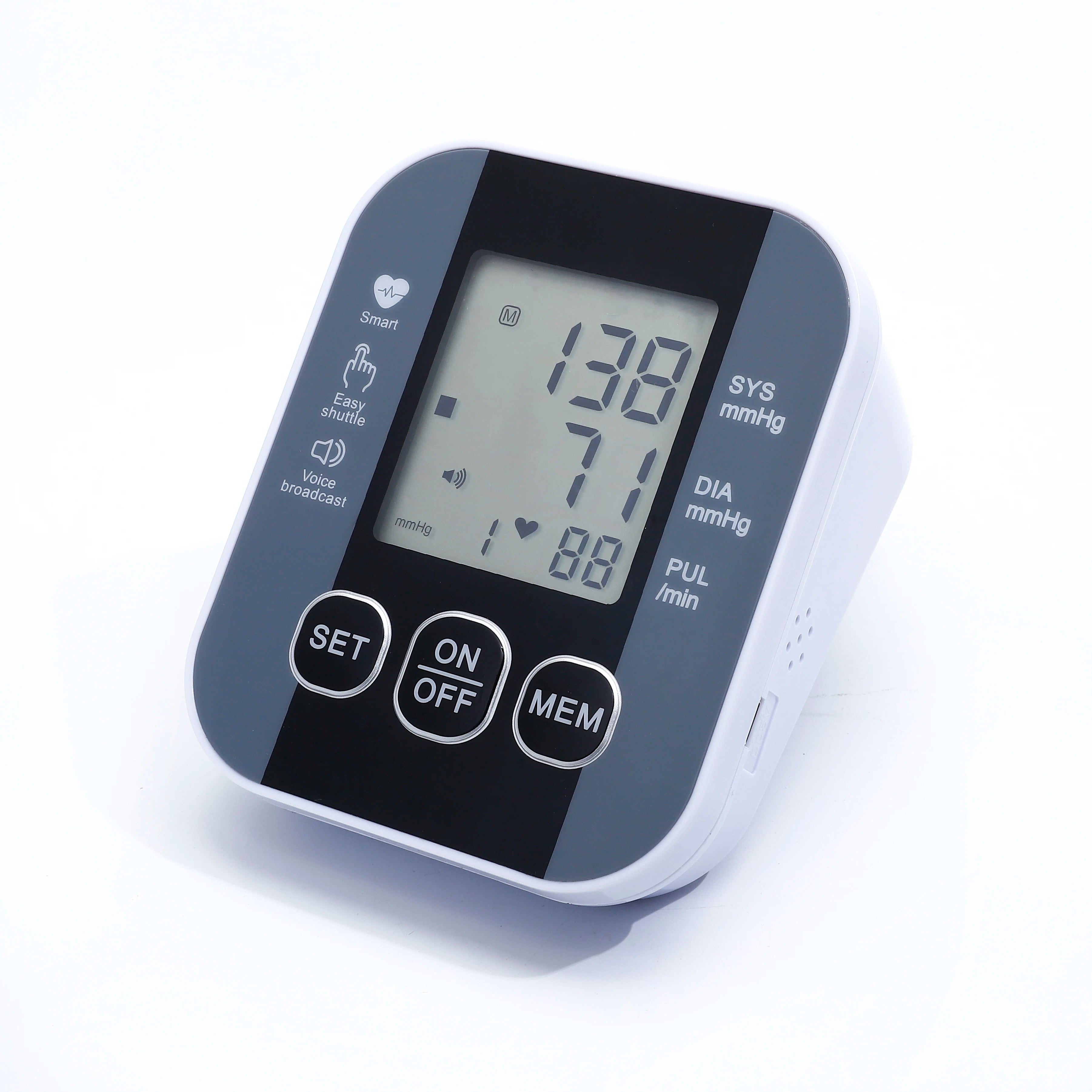 Automatic USB Wrist Blood Pressure Monitor Voice Tonometer Meter Digital Portable Health Care Sphygmomanometer Hematomanome