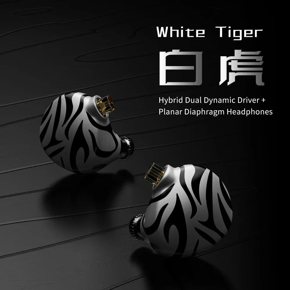 Hybrid Dual Driver In-Ear Monitors | Planar Diaphragm | Tidesmit Tidesmit