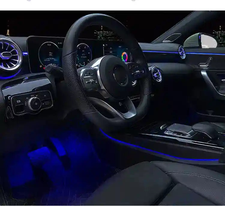 Mercedes Benz Ambient Lighting Kit 64 Color RGB LED Interior Air Tidesmit