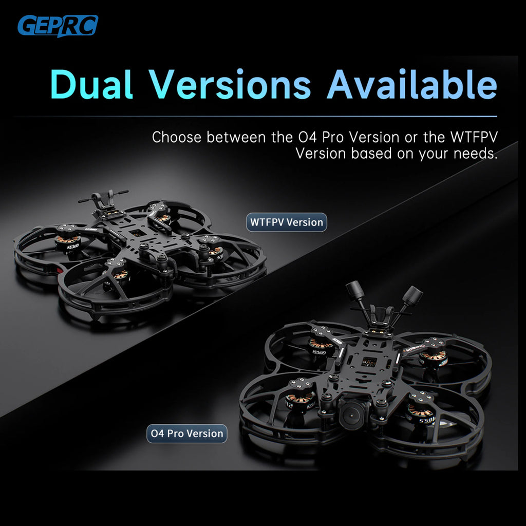 GEPRC Cinelog35 V3 O4 FPV Drone - Professional 3.5 Inch Freestyle RC Tidesmit