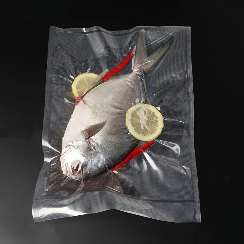 Vacuum Sealer Rolls Textured Surface for Optimal Sealing, Ideal for Food Preservation Safe for Direct Food Contact