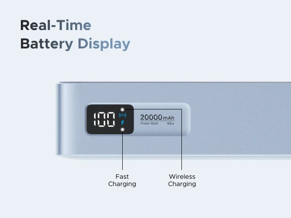 Magnetic 20000mAh Fast Charging Power Bank - PD USB-C Portable Charger Tidesmit