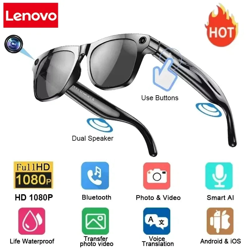 Tidesmit Smart Glasses with 8K Camera & Spatial Audio - Mixed Reality Series Tidesmit