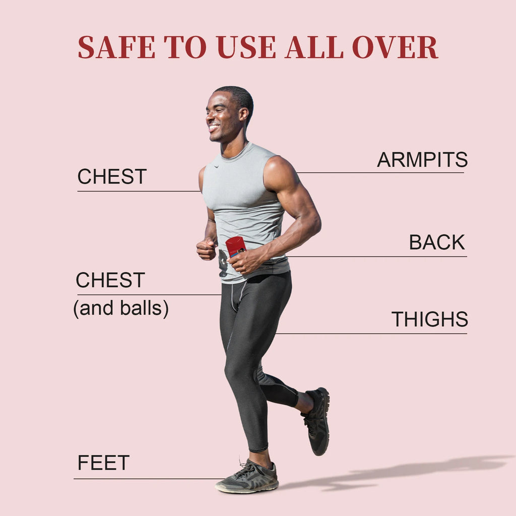 Tidesmit Aluminum Free Deodorant for men with 48H sweat defense, odor protection, and a fresh Pure Sport scent.