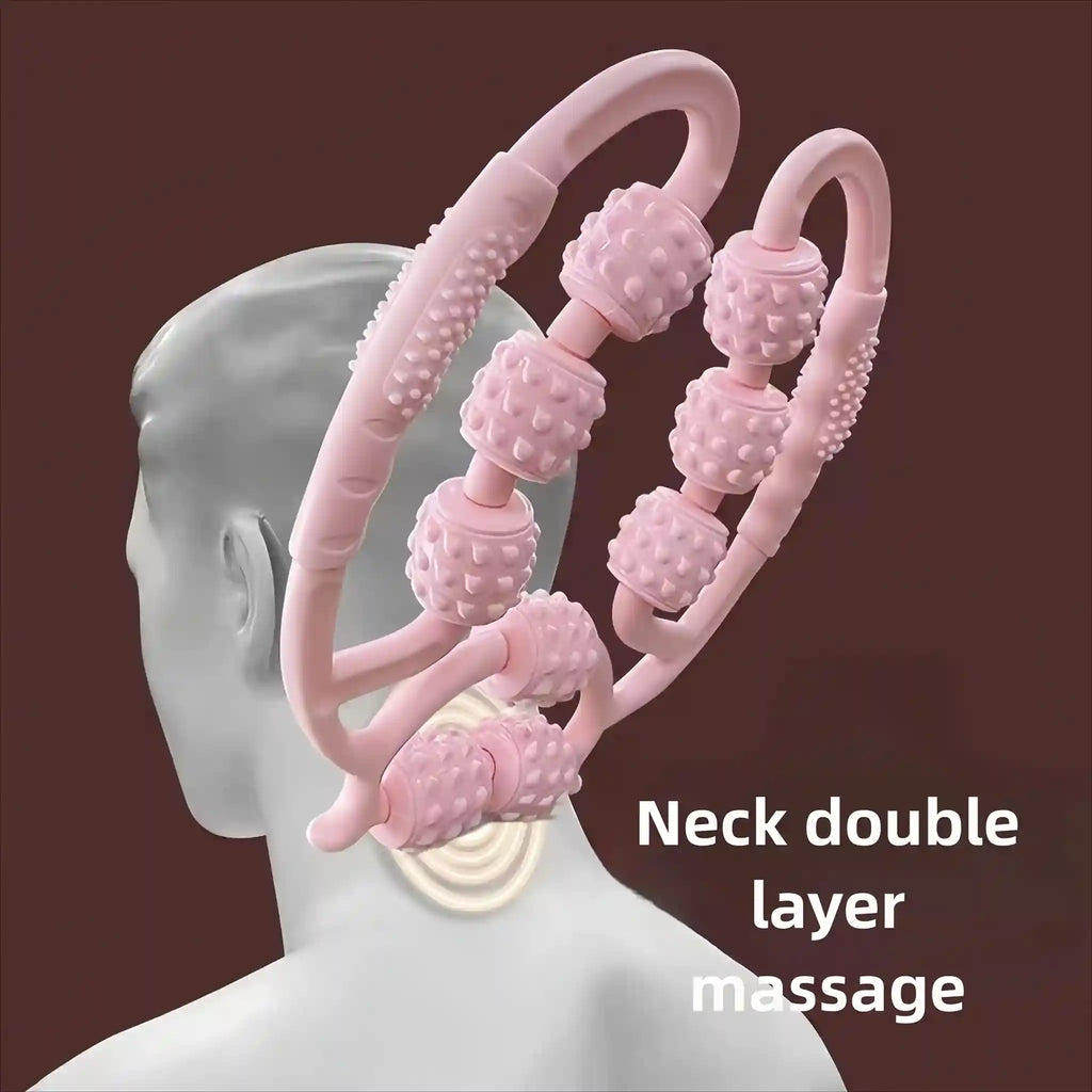 Deep Tissue Muscle Massage Roller - Portable Rechargeable Relief - 9lun Massage Roller Tidesmit