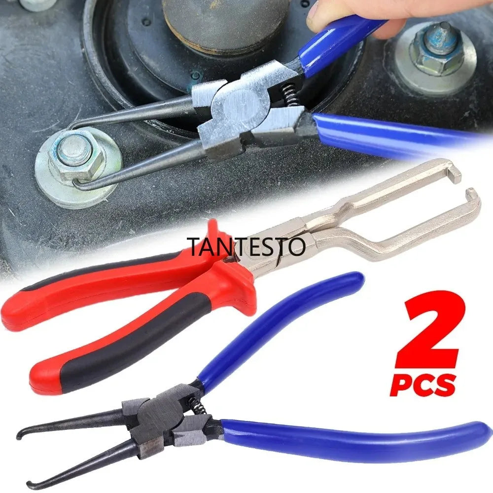 Automotive Fuel Filter Hose Line Pipe Connector Clamp Wrench Removal Tool