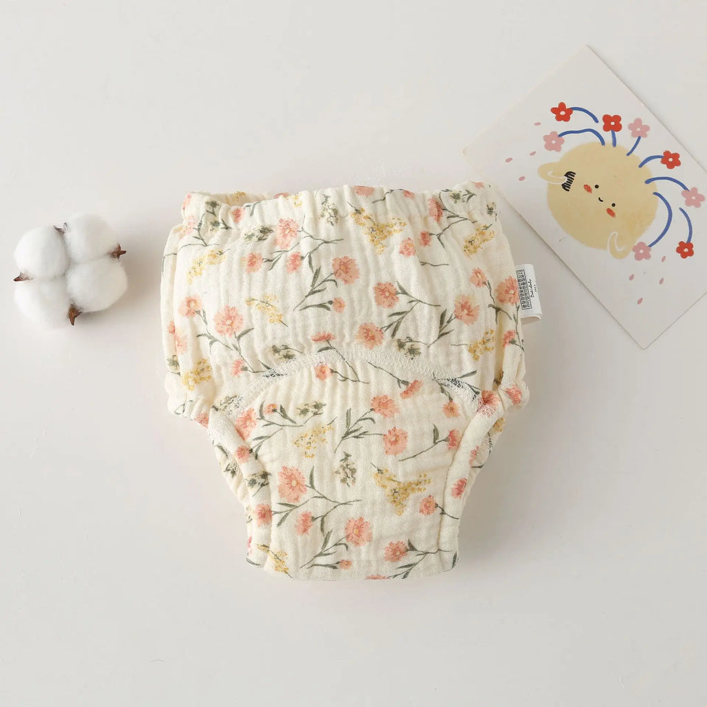 New Cotton Baby Waterproof Reusable Training Pants Baby Diaper Infant Shorts Nappies Panties Nappy Changing Underwear Cloth