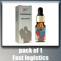 Pheromone Seductive 10ml amber dropper bottle perfume for men, long-lasting charming scent to attract women.