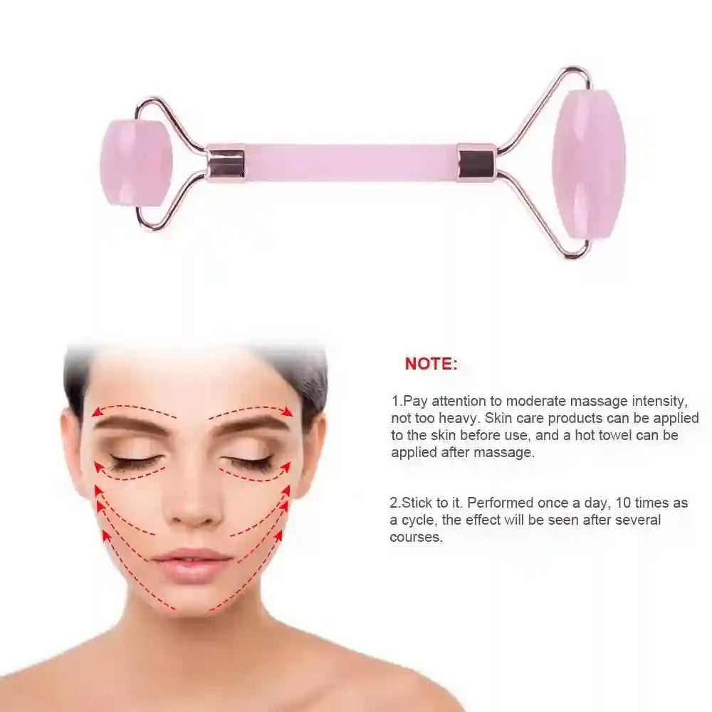 Facial Massage Roller 3-Piece Set for Anti-Wrinkle Skin Care Eye Massage Instrument Tidesmit